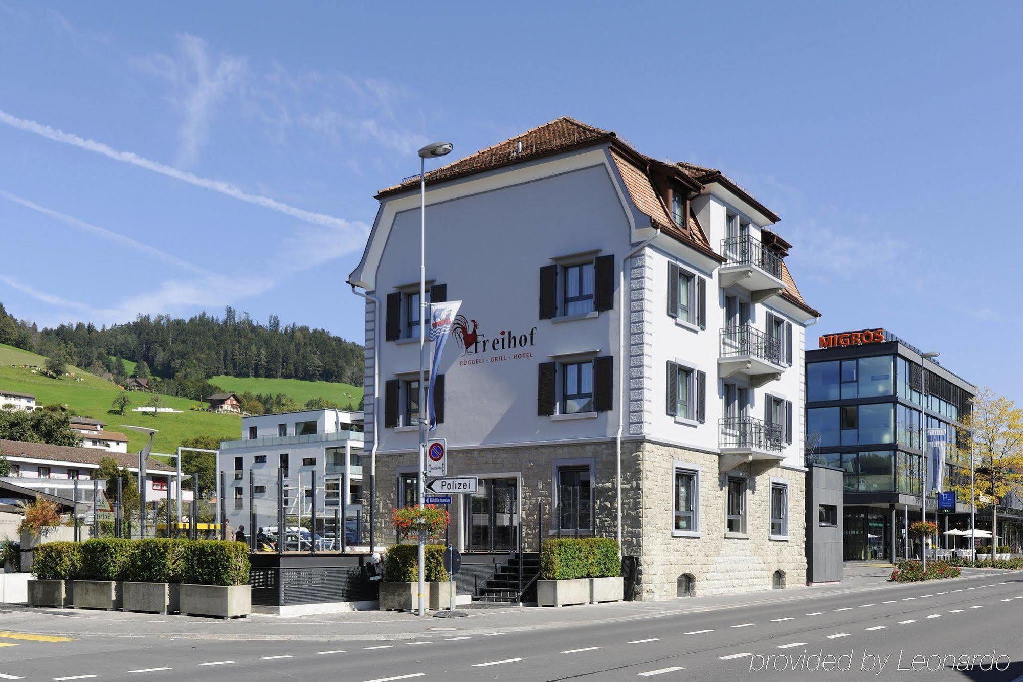Hotel Freihof Swiss Lodge Unterägeri Exterior foto