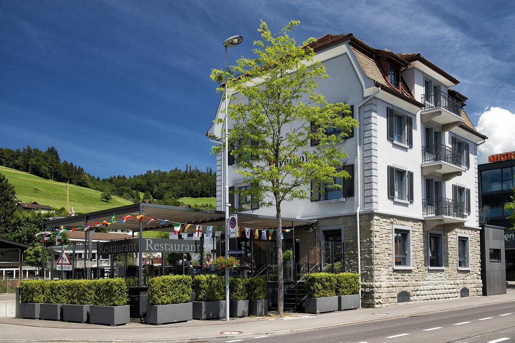 Hotel Freihof Swiss Lodge Unterägeri Exterior foto